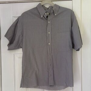 Bill Blass Men's Checkered Button-Down Shirt